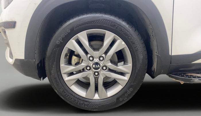 2020 KIA SELTOS HTX IVT 1.5 PETROL, Petrol, Automatic, 76,587 km, Left Front Wheel