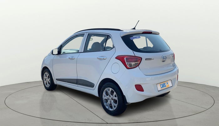 2014 Hyundai Grand i10 SPORTZ 1.2 KAPPA VTVT, Petrol, Manual, 69,487 km, Left Back Diagonal