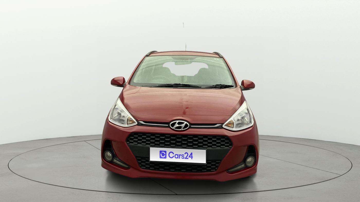 2017 Hyundai Grand i10 SPORTZ (O) AT 1.2 KAPPA VTVT, Petrol, Automatic, 70,425 km, Front