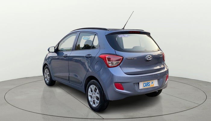 2016 Hyundai Grand i10 SPORTZ 1.2 KAPPA VTVT, Petrol, Manual, 96,930 km, Left Back Diagonal