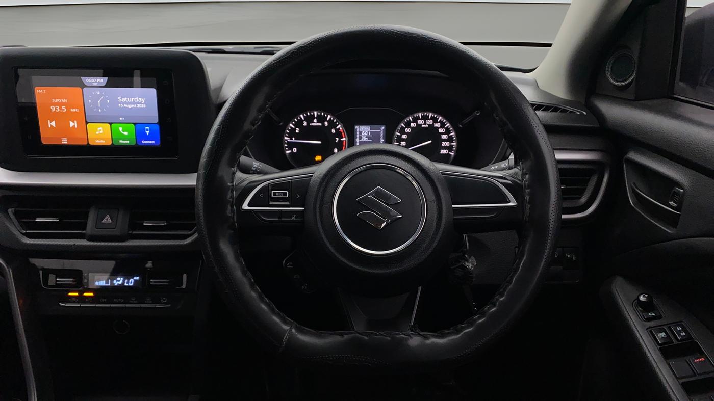 2024 Maruti BREZZA VXI S-CNG, CNG, Manual, 29,470 km, Steering Wheel Close Up