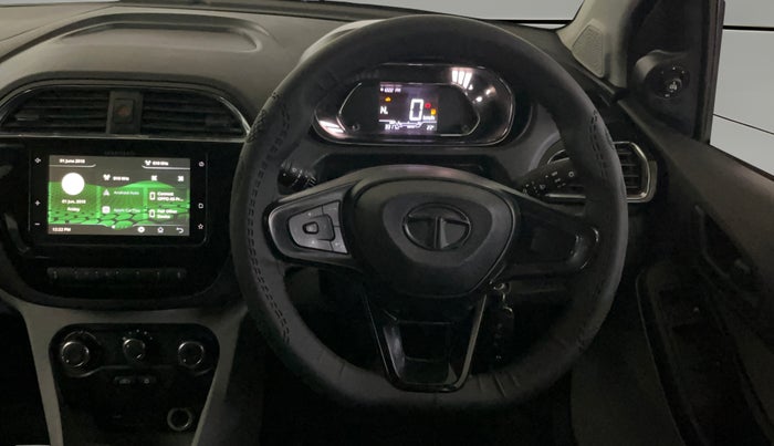 2021 Tata Tiago XZA PETROL, Petrol, Automatic, 3,308 km, Steering Wheel Close Up