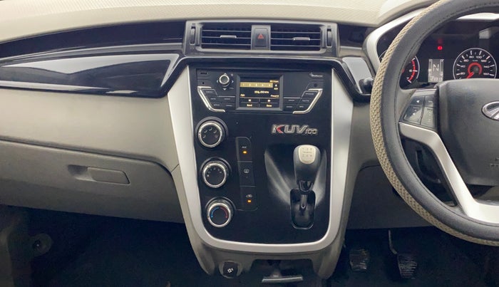 2017 Mahindra Kuv100 K6 PLUS 6 STR, Petrol, Manual, 1,23,281 km, Air Conditioner