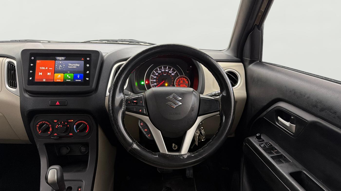 2019 Maruti New Wagon-R ZXI 1.2 AMT, Petrol, Automatic, 39,227 km, Steering Wheel Close Up