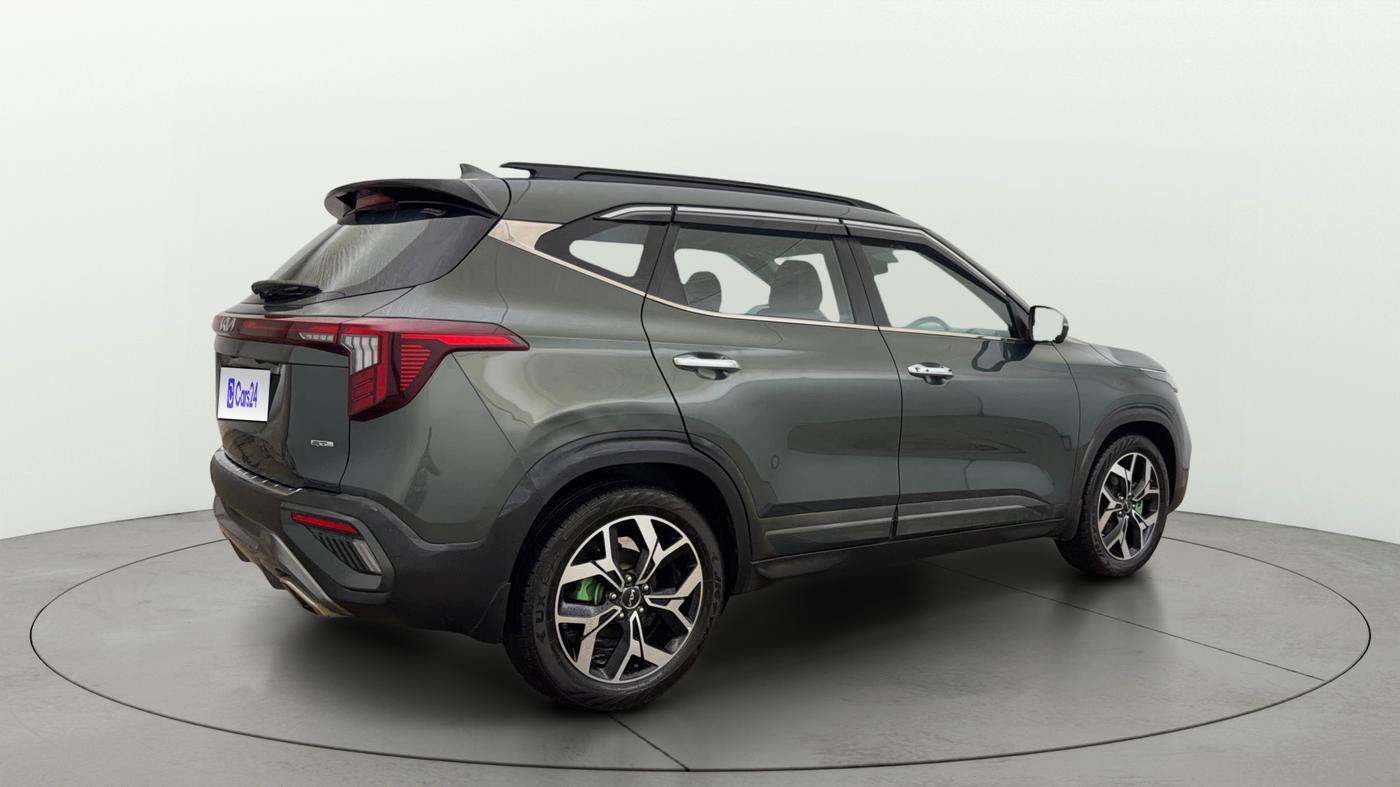 2025 KIA SELTOS 1.5 GTX+ TURBO GDI PETROL DCT, Petrol, Automatic, 43,177 km, Right Back Diagonal