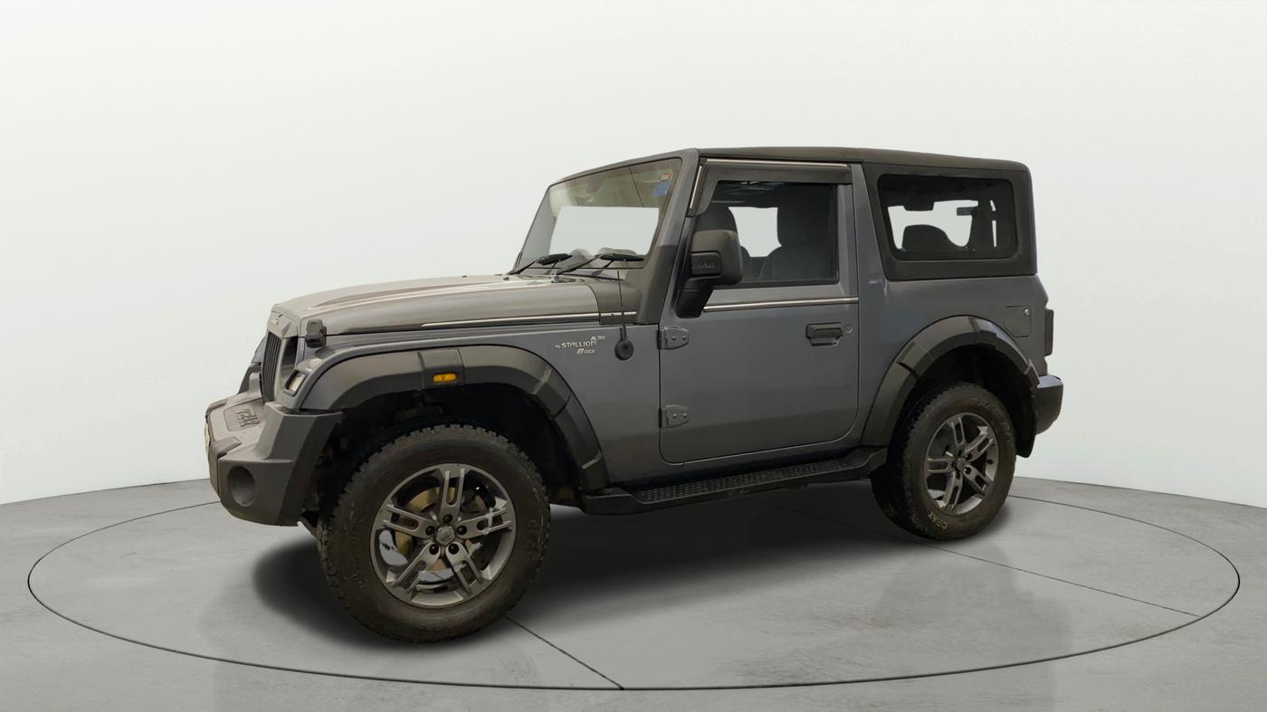2022 Mahindra Thar LX HT PETROL 4WD MT, Petrol, Manual, 27,690 km, Left Front Diagonal