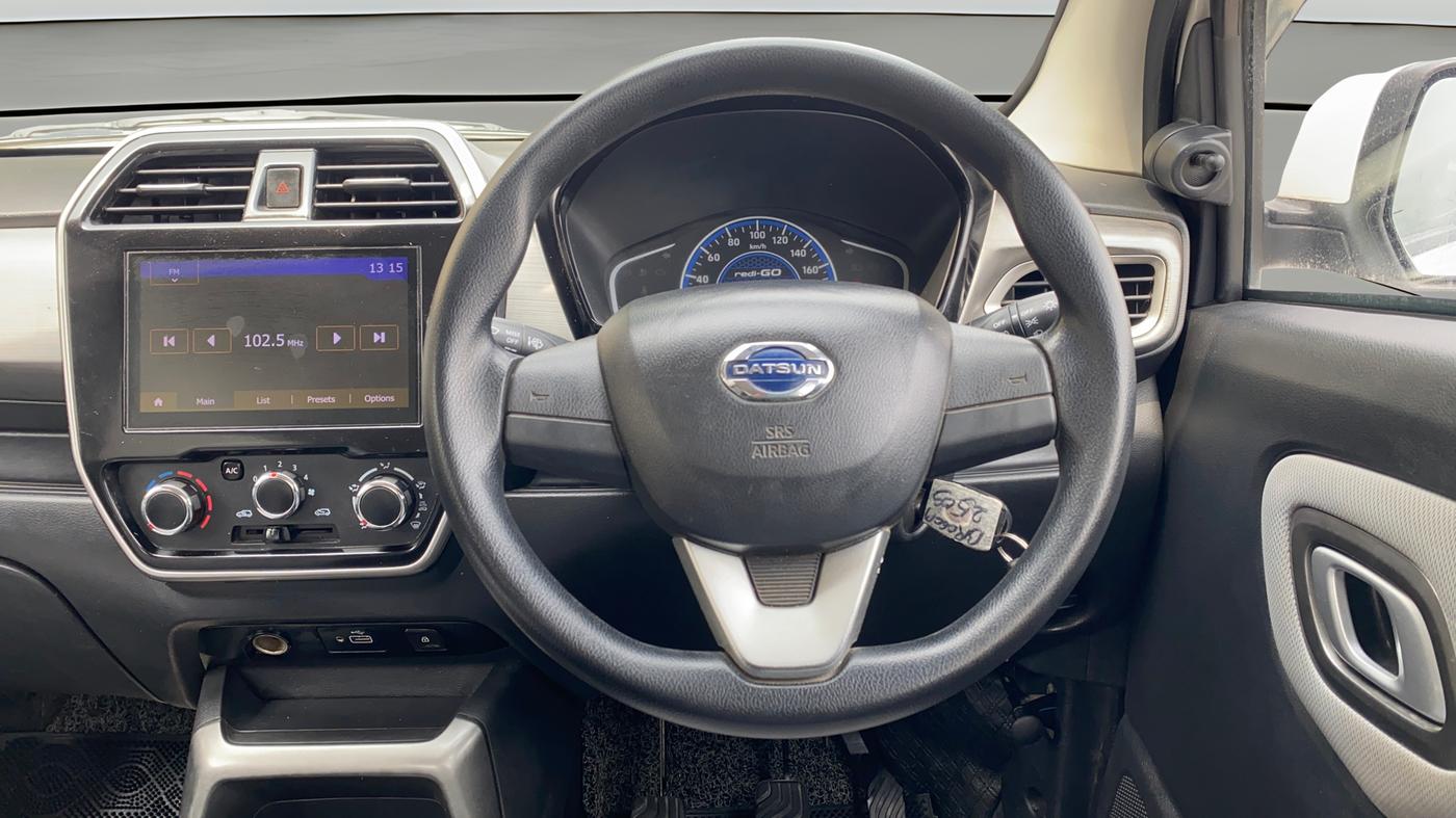 2020 Datsun Redi Go T(O) 1.0, Petrol, Manual, 38,405 km, Steering Wheel Close Up