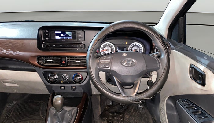 2020 Hyundai AURA S 1.2, Petrol, Manual, 47,742 km, Steering Wheel Close Up