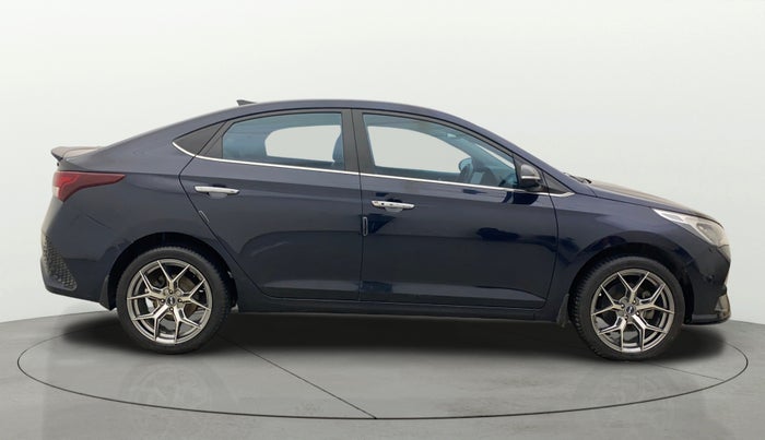 2020 Hyundai Verna SX (O) 1.0 TURBO DCT, Petrol, Automatic, 72,649 km, Right Side View