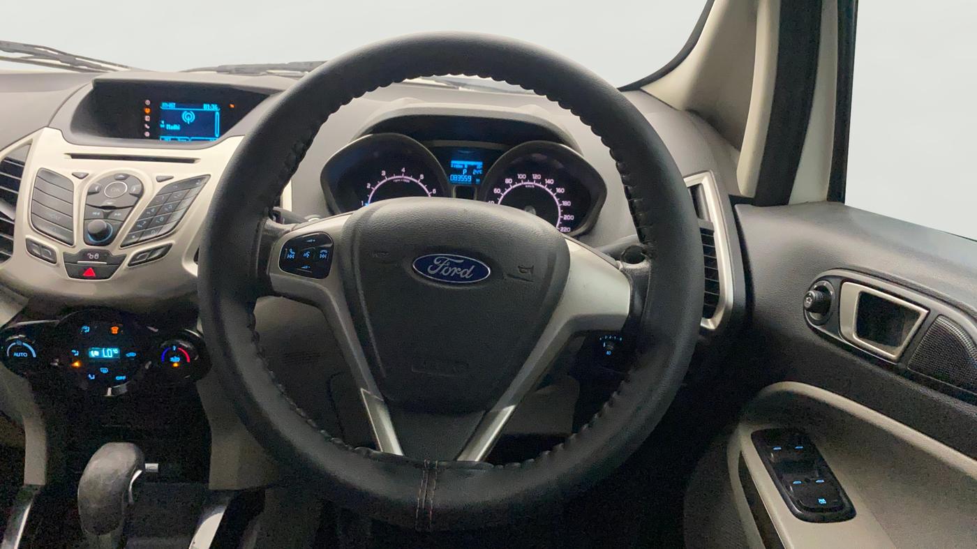 2016 Ford Ecosport TITANIUM 1.5L PETROL AT, Petrol, Automatic, 83,535 km, Steering Wheel Close Up