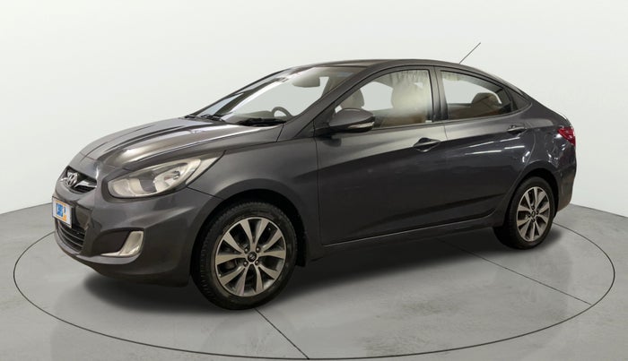 2013 Hyundai Verna FLUIDIC 1.6 VTVT SX, Petrol, Manual, 77,894 km, Left Front Diagonal