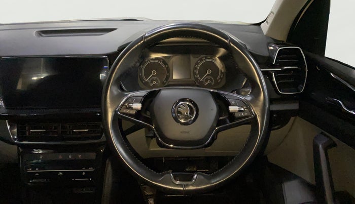 2022 Skoda KUSHAQ STYLE 1.0L TSI AT, Petrol, Automatic, 19,005 km, Steering Wheel Close Up