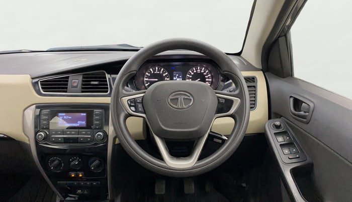2016 Tata Zest XMS PETROL, Petrol, Manual, 30,872 km, Steering Wheel Close Up