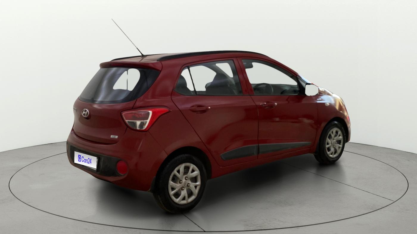 2019 Hyundai Grand i10 MAGNA AT 1.2 KAPPA VTVT, Petrol, Automatic, 36,769 km, Right Back Diagonal