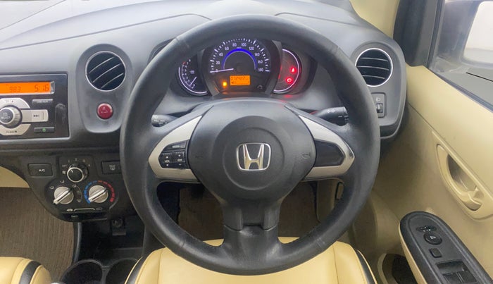 2016 Honda Brio S MT, Petrol, Manual, 72,375 km, Steering Wheel Close Up