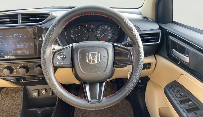 2019 Honda Amaze 1.2L I-VTEC S, CNG, Manual, 1,08,501 km, Steering Wheel Close Up