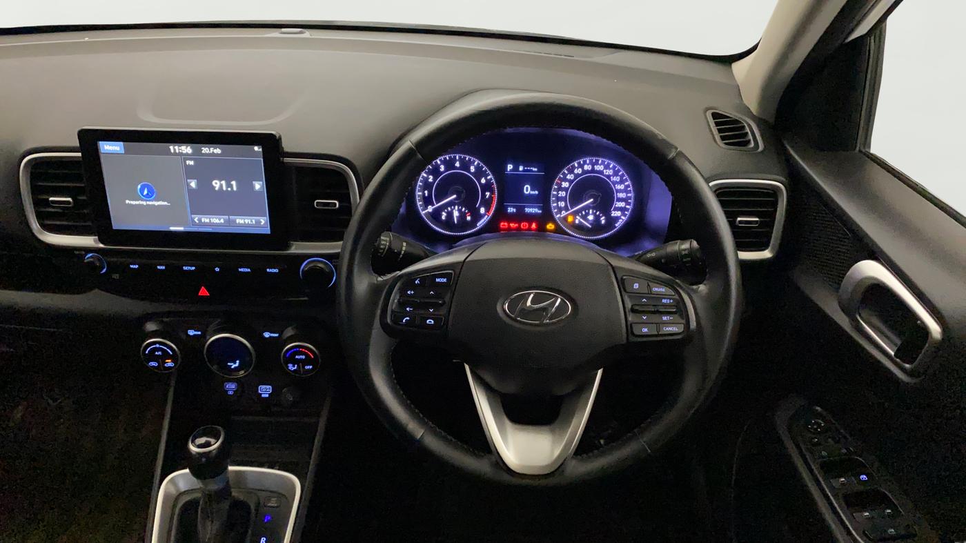 2019 Hyundai VENUE SX PLUS 1.0 TURBO DCT, Petrol, Automatic, 70,993 km, Steering Wheel Close Up