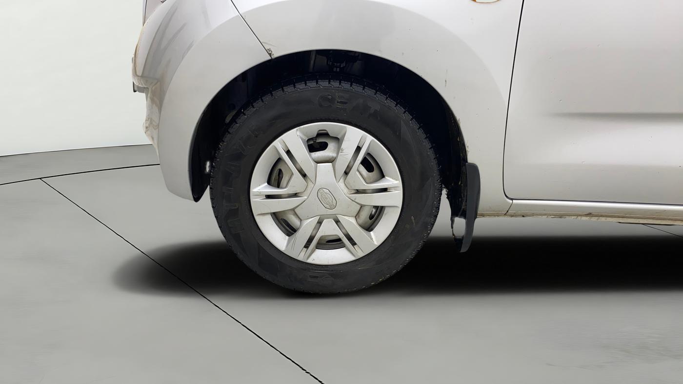 2019 Datsun Redi Go A, Petrol, Manual, 19,775 km, Left Front Wheel