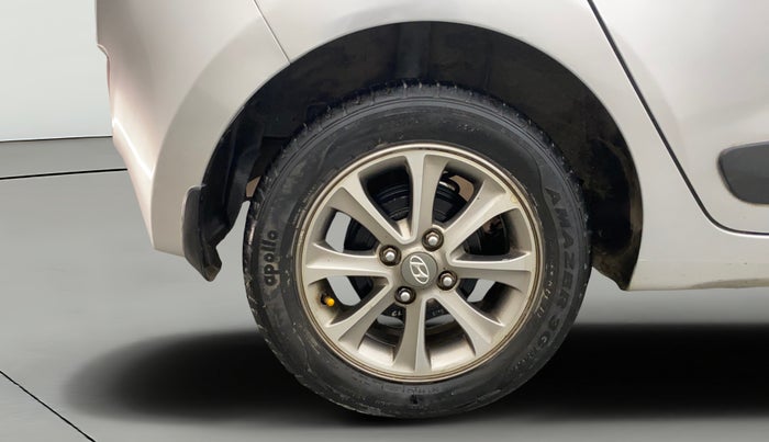 2015 Hyundai Grand i10 ASTA (O) 1.2 KAPPA VTVT, Petrol, Manual, 71,429 km, Right Rear Wheel