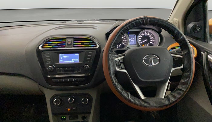 2016 Tata Tiago XZ PETROL, CNG, Manual, 40,442 km, Steering Wheel Close Up