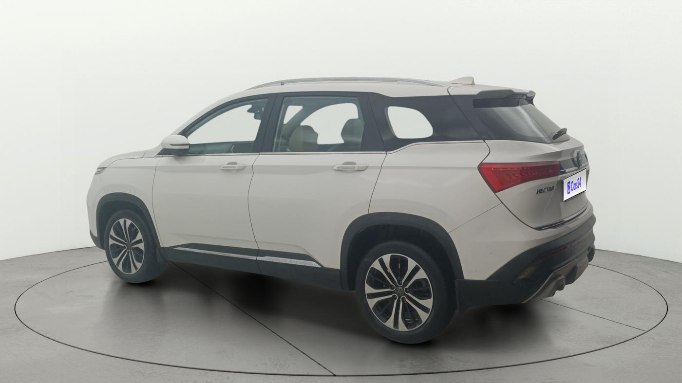 2021 MG HECTOR SHARP EX 1.5 PETROL CVT, Petrol, Automatic, 1,00,588 km, Left Back Diagonal