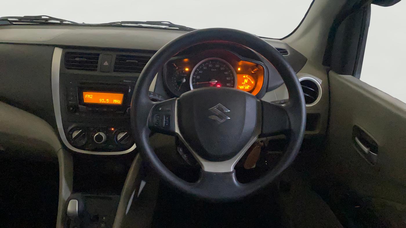 2015 Maruti Celerio ZXI AMT, Petrol, Automatic, 39,264 km, Steering Wheel Close Up