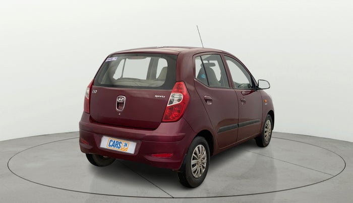 2014 Hyundai i10 SPORTZ 1.1, Petrol, Manual, 39,040 km, Right Back Diagonal