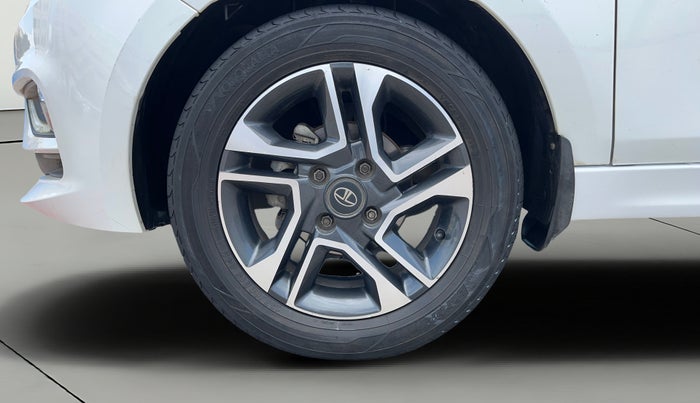 2020 Tata TIGOR XZA PLUS PETROL, Petrol, Automatic, 50,426 km, Left Front Wheel
