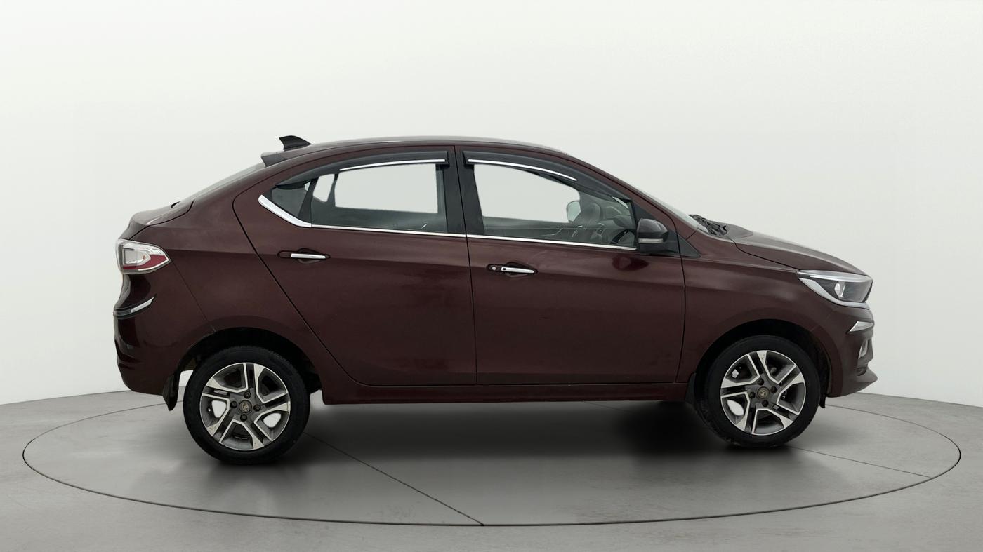 2023 Tata TIGOR XZA PLUS PETROL, Petrol, Automatic, 21,284 km, Right Side View