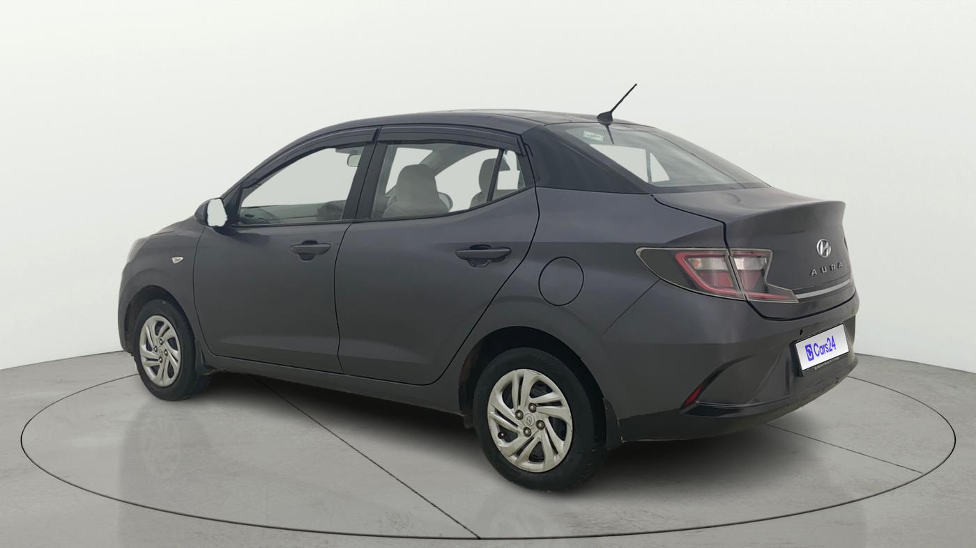 2021 Hyundai AURA S 1.2 CNG, CNG, Manual, 98,698 km, Left Back Diagonal