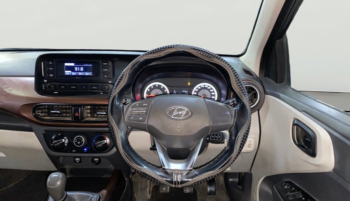 2022 Hyundai AURA S 1.2 CNG, CNG, Manual, 56,755 km, Steering Wheel Close Up