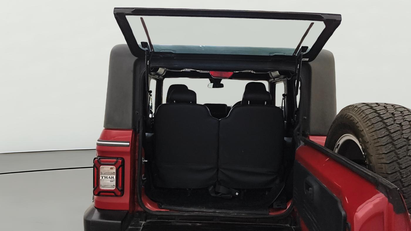 2022 Mahindra Thar LX HT PETROL 4WD MT, Petrol, Manual, 40,835 km, Boot Open Zoomed View