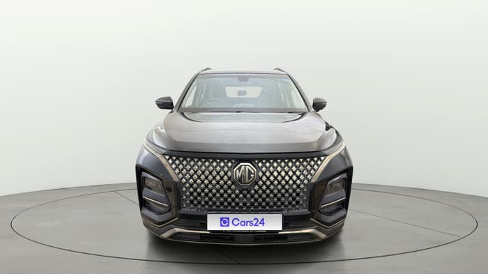 2024 MG HECTOR PLUS Sharp Pro Blackstorm 1.5 Turbo Petrol CVT 7 STR, Petrol, Automatic, 19,753 km, Front