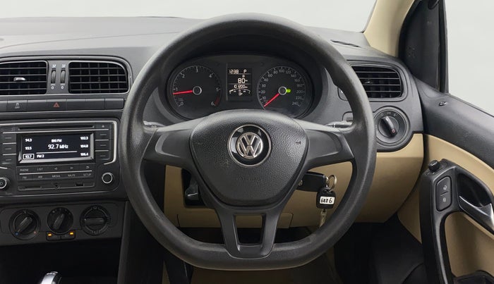 2016 Volkswagen Ameo HIGHLINE DSG 1.5 DIESEL , Diesel, Automatic, 1,01,196 km, Steering Wheel Close Up