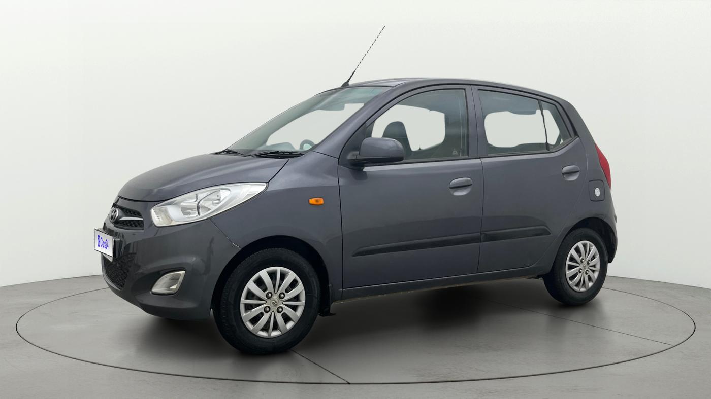2015 Hyundai i10 SPORTZ 1.1, Petrol, Manual, 61,876 km, Left Front Diagonal
