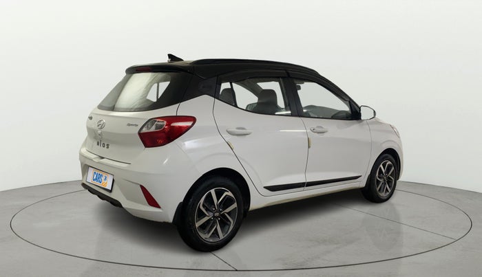 2020 Hyundai GRAND I10 NIOS SPORTZ 1.2 KAPPA VTVT DUAL TONE, Petrol, Manual, 15,964 km, Right Back Diagonal