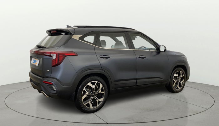 2024 KIA SELTOS  X LINE 1.5 TURBO PETROL DCT, Petrol, Automatic, 11,006 km, Right Back Diagonal
