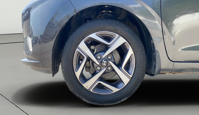 2022 Hyundai AURA SX 1.2 CNG, CNG, Manual, 49,591 km, Left Front Wheel