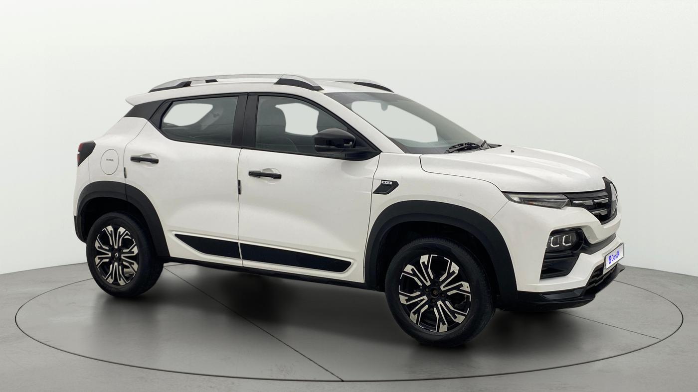 2022 Renault Kiger RXZ AMT, Petrol, Automatic, 35,449 km, Right Front Diagonal