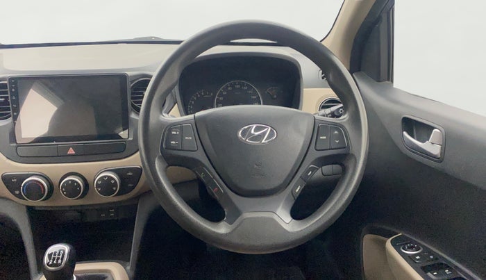 2016 Hyundai Grand i10 SPORTZ 1.2 KAPPA VTVT, Petrol, Manual, 72,466 km, Steering Wheel Close Up