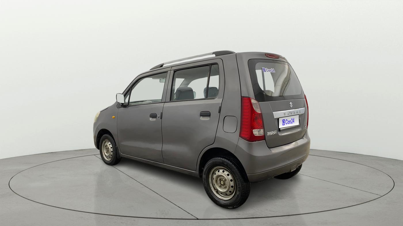 2012 Maruti Wagon R 1.0 LXI, Petrol, Manual, 56,980 km, Left Back Diagonal