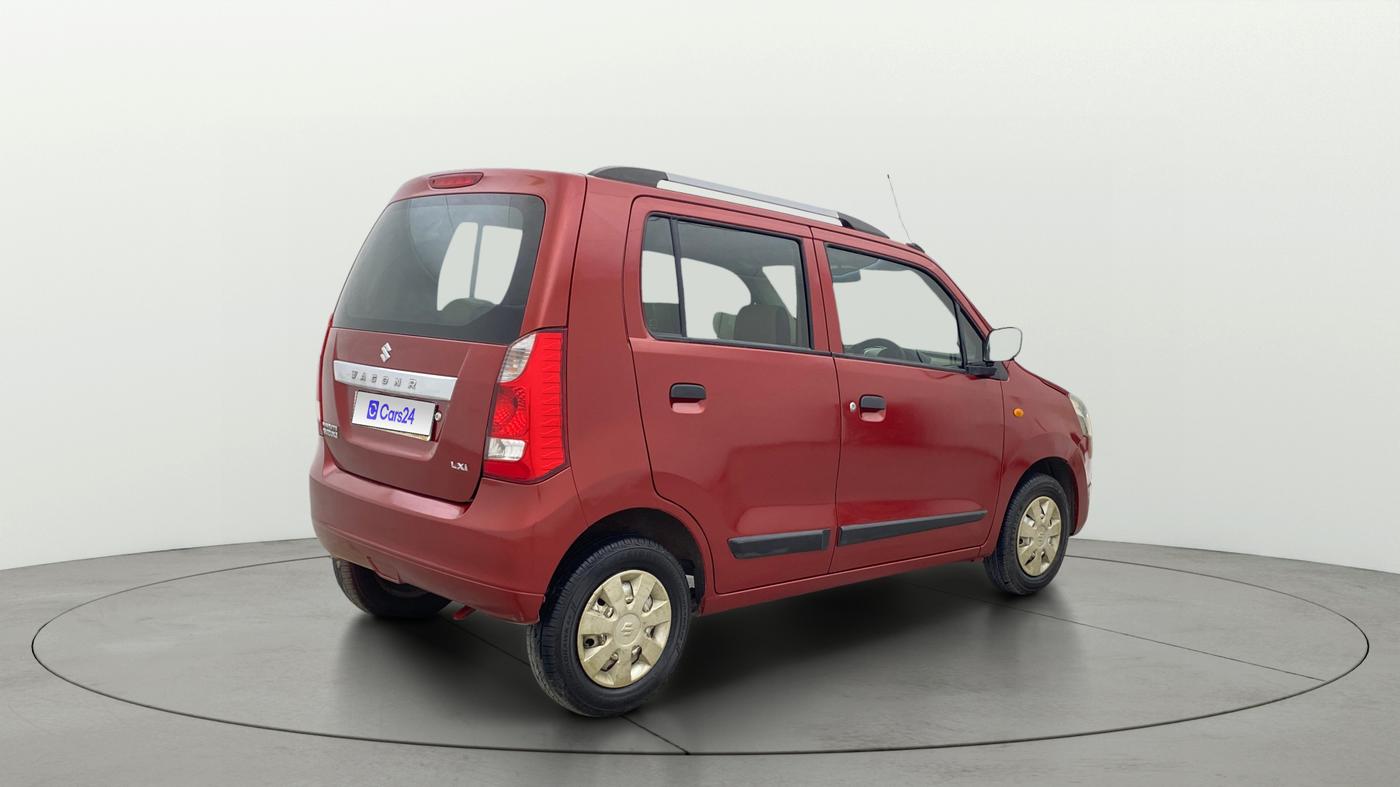 2013 Maruti Wagon R 1.0 LXI, Petrol, Manual, 84,321 km, Right Back Diagonal