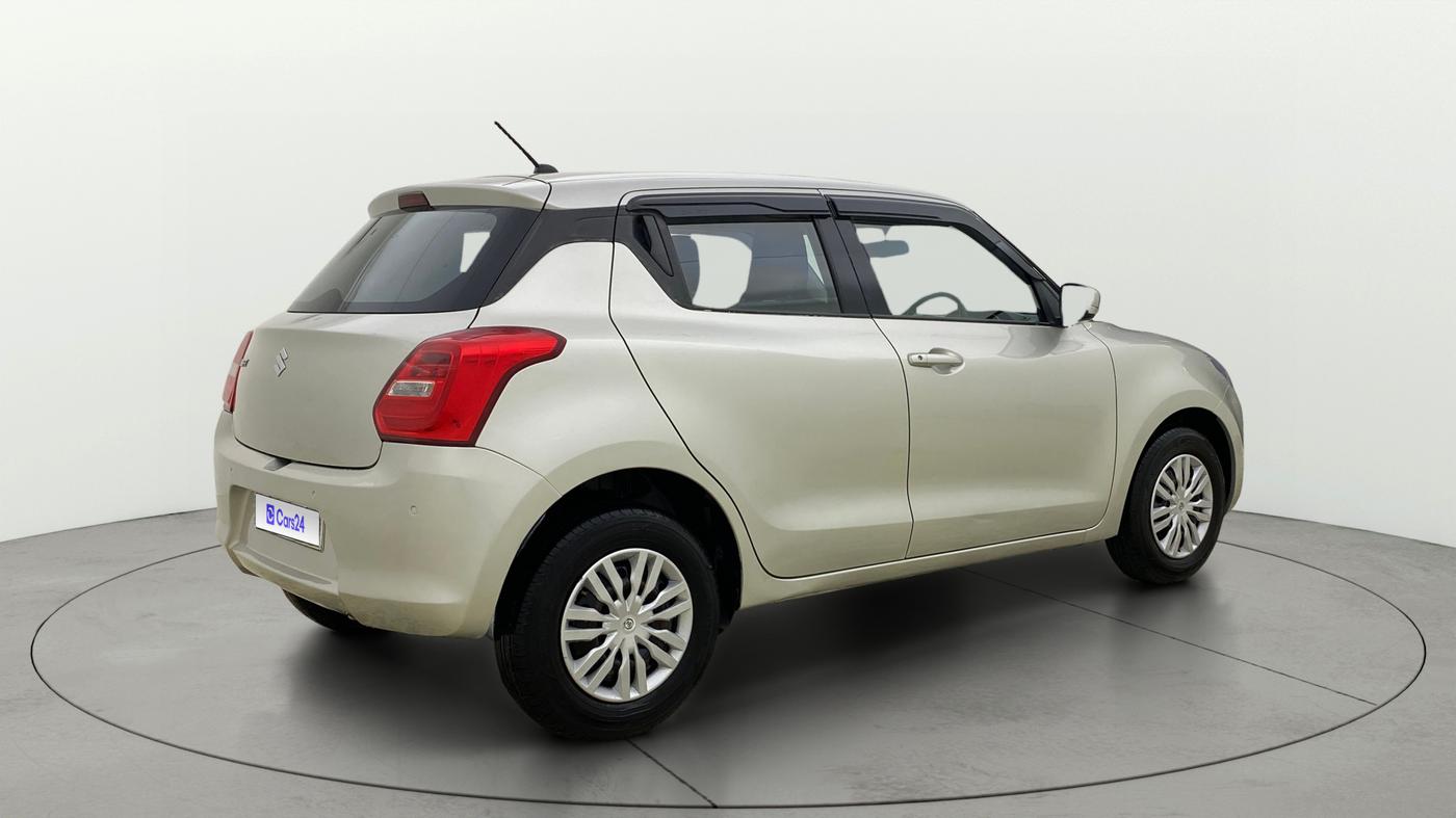 2019 Maruti Swift VXI AMT, Petrol, Automatic, 91,974 km, Right Back Diagonal