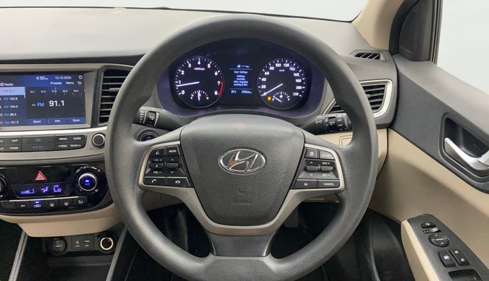 2019 Hyundai Verna 1.6 VTVT SX, Petrol, Manual, 39,066 km, Steering Wheel Close Up
