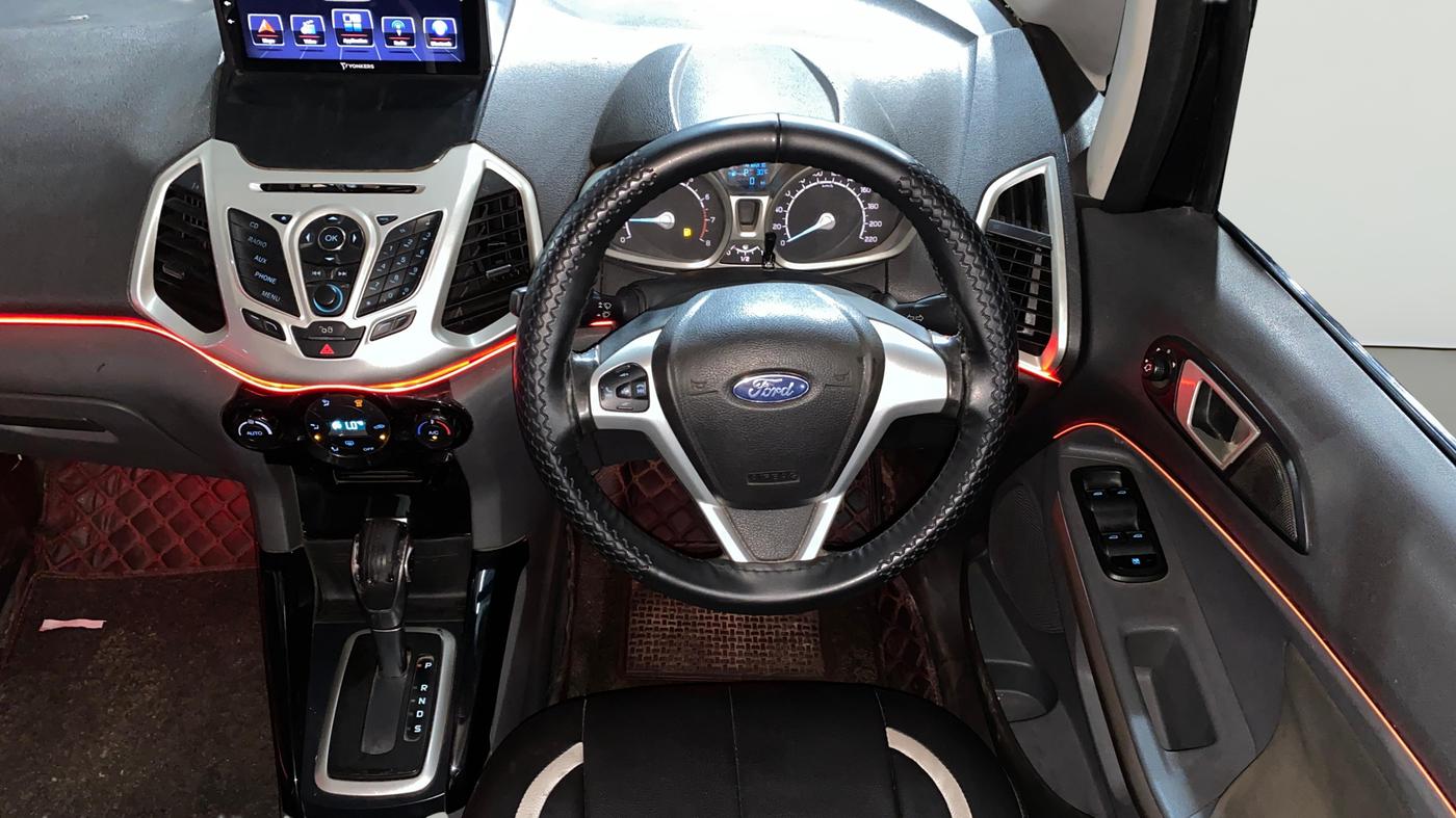 2016 Ford Ecosport TITANIUM 1.5L PETROL AT, Petrol, Automatic, 83,021 km, Steering Wheel Close Up