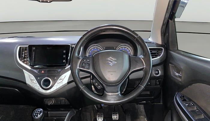 2017 Maruti Baleno ALPHA PETROL 1.2, Petrol, Manual, 68,698 km, Steering Wheel Close Up
