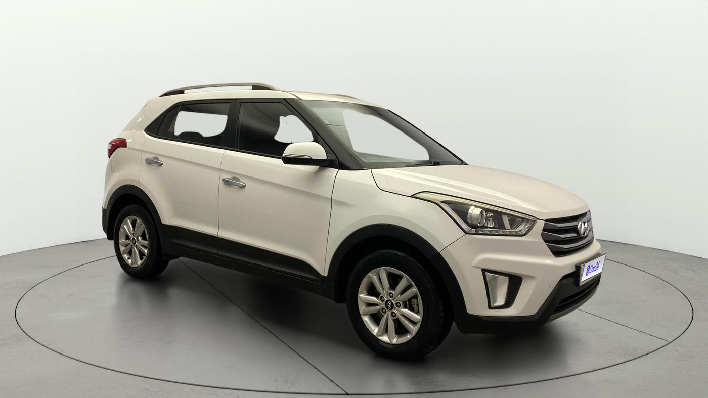 2016 Hyundai Creta SX PLUS 1.6 PETROL, Petrol, Manual, 98,484 km, Right Front Diagonal