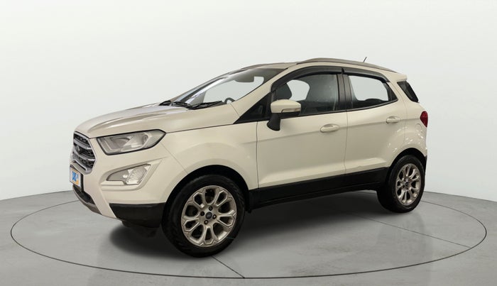 2018 Ford Ecosport TITANIUM + 1.5L PETROL AT, Petrol, Automatic, 76,305 km, Left Front Diagonal