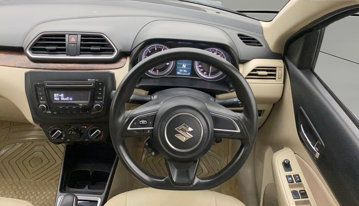 2019 Maruti Dzire VXI AMT, Petrol, Automatic, 53,088 km, Steering Wheel Close Up