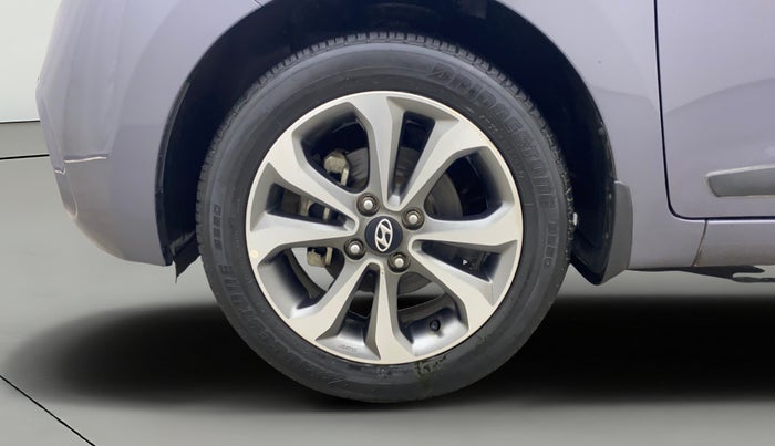 2017 Hyundai Xcent SX 1.2 (O), Petrol, Manual, 44,767 km, Left Front Wheel